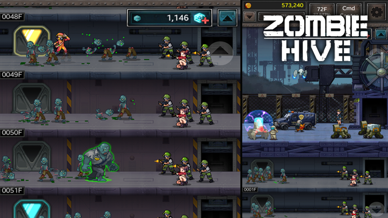 اسکرین شات 1 بازی Zombie Hive