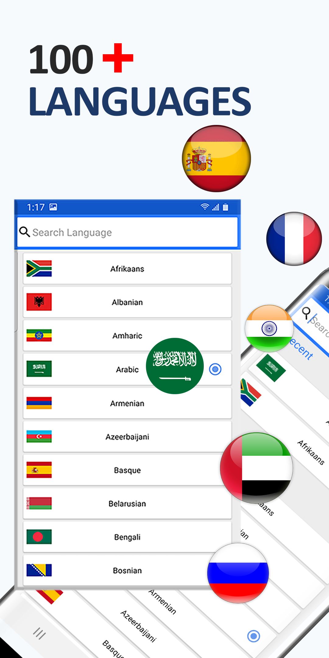 اسکرین شات 1 برنامه Speak and Translate Languages
