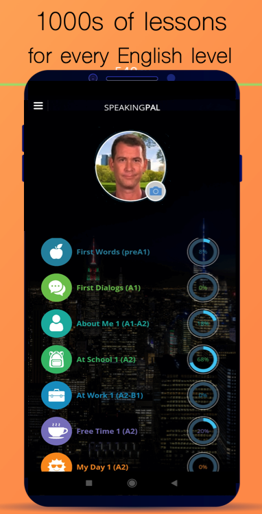 اسکرین شات 4 برنامه SpeakingPal: Speak English