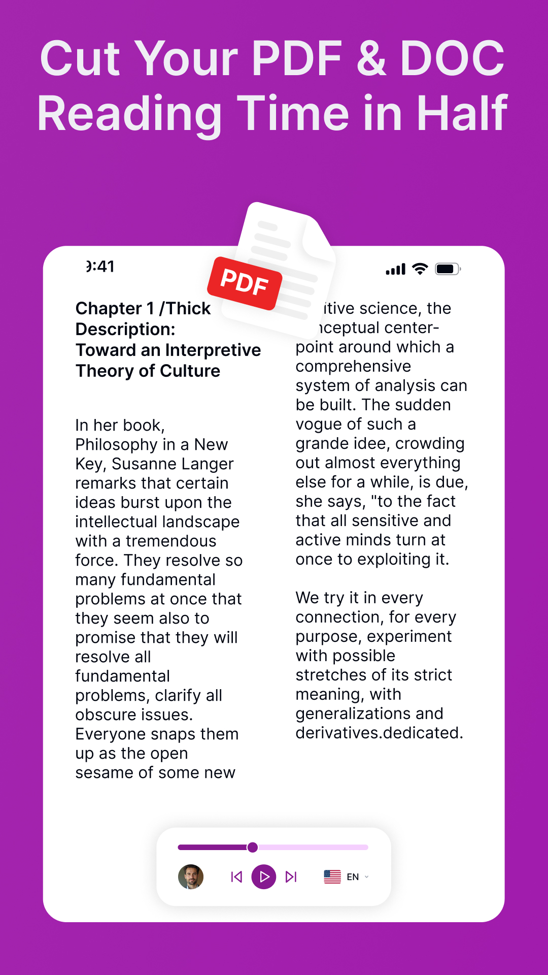 اسکرین شات 6 برنامه Text Reader - Text to Speech