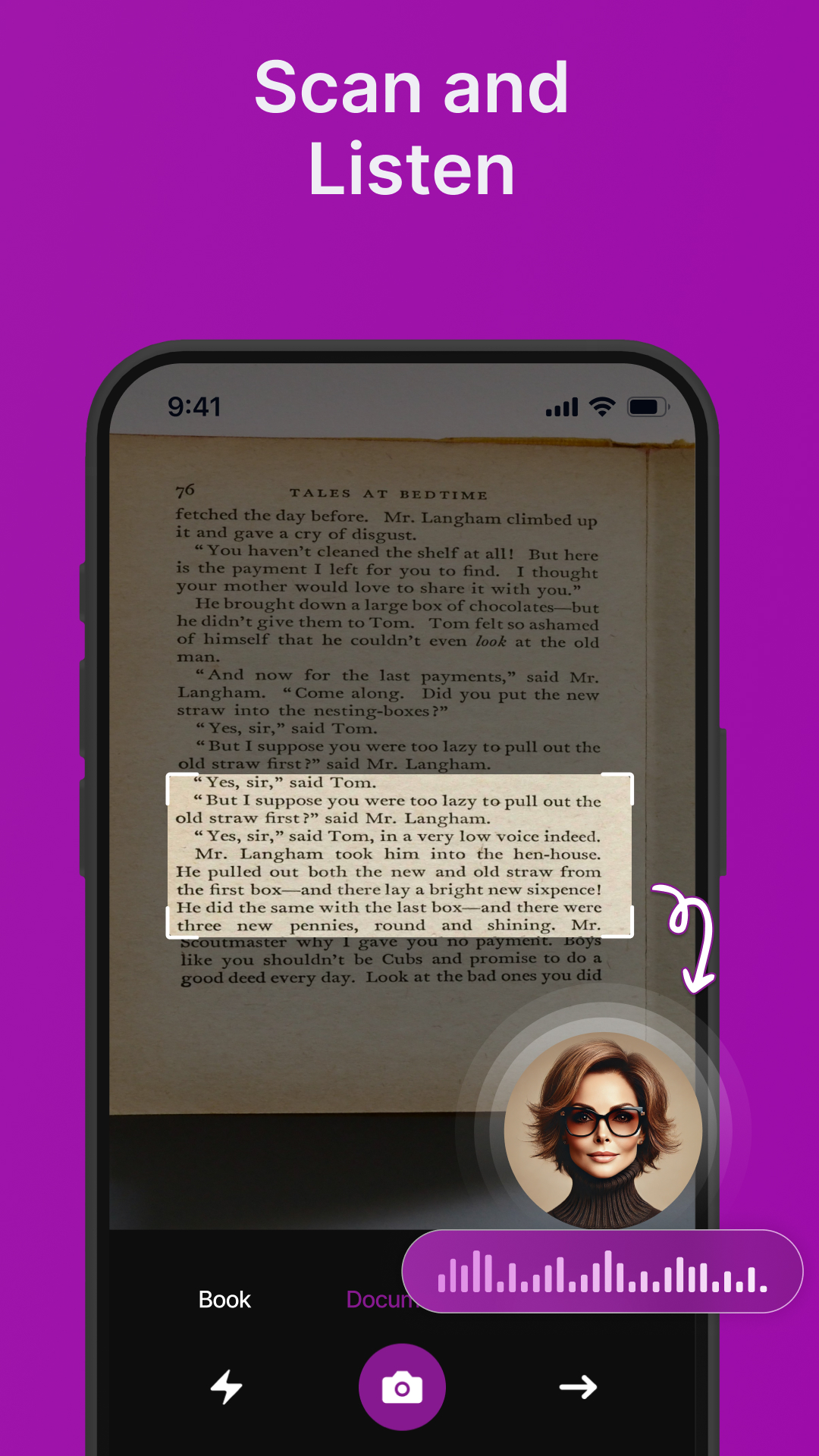 اسکرین شات 7 برنامه Text Reader - Text to Speech