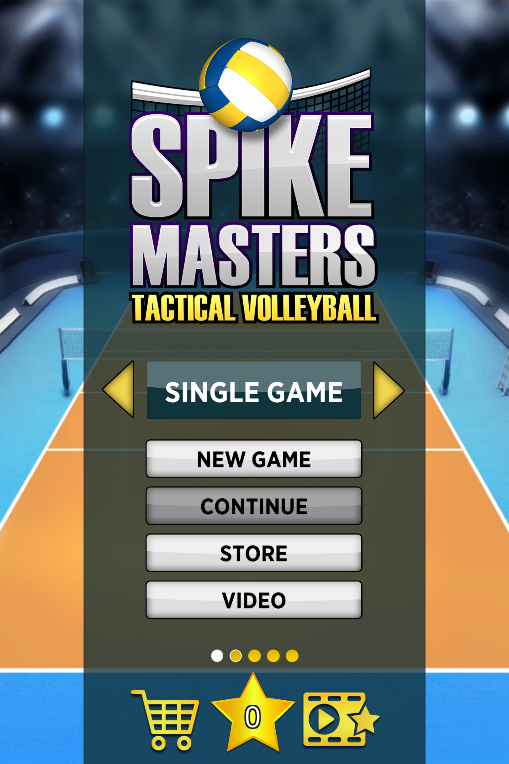 اسکرین شات 2 بازی Spike Masters Volleyball