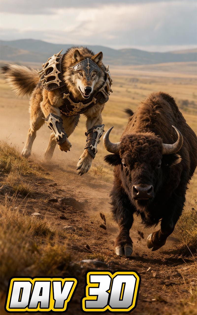 اسکرین شات 3 بازی Wolf Game: Wild Animal Wars