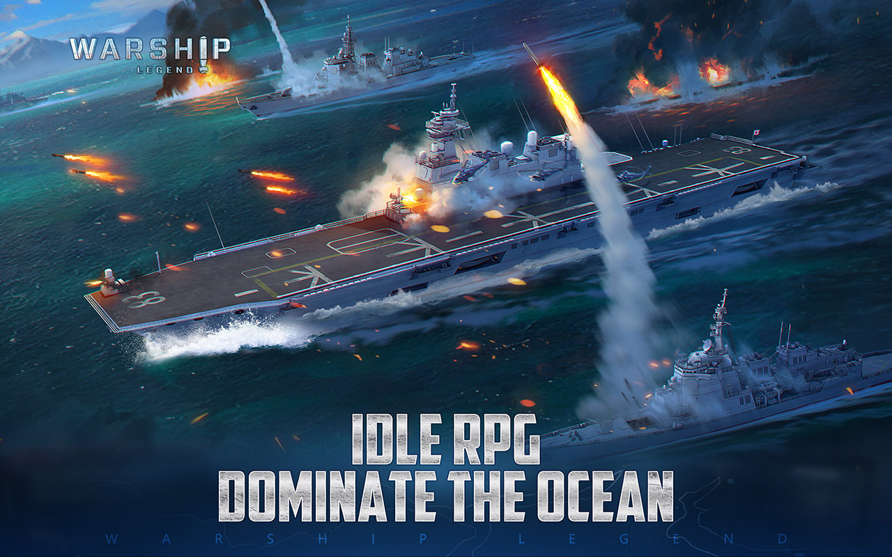 اسکرین شات 1 بازی Warship Legend: Idle RPG
