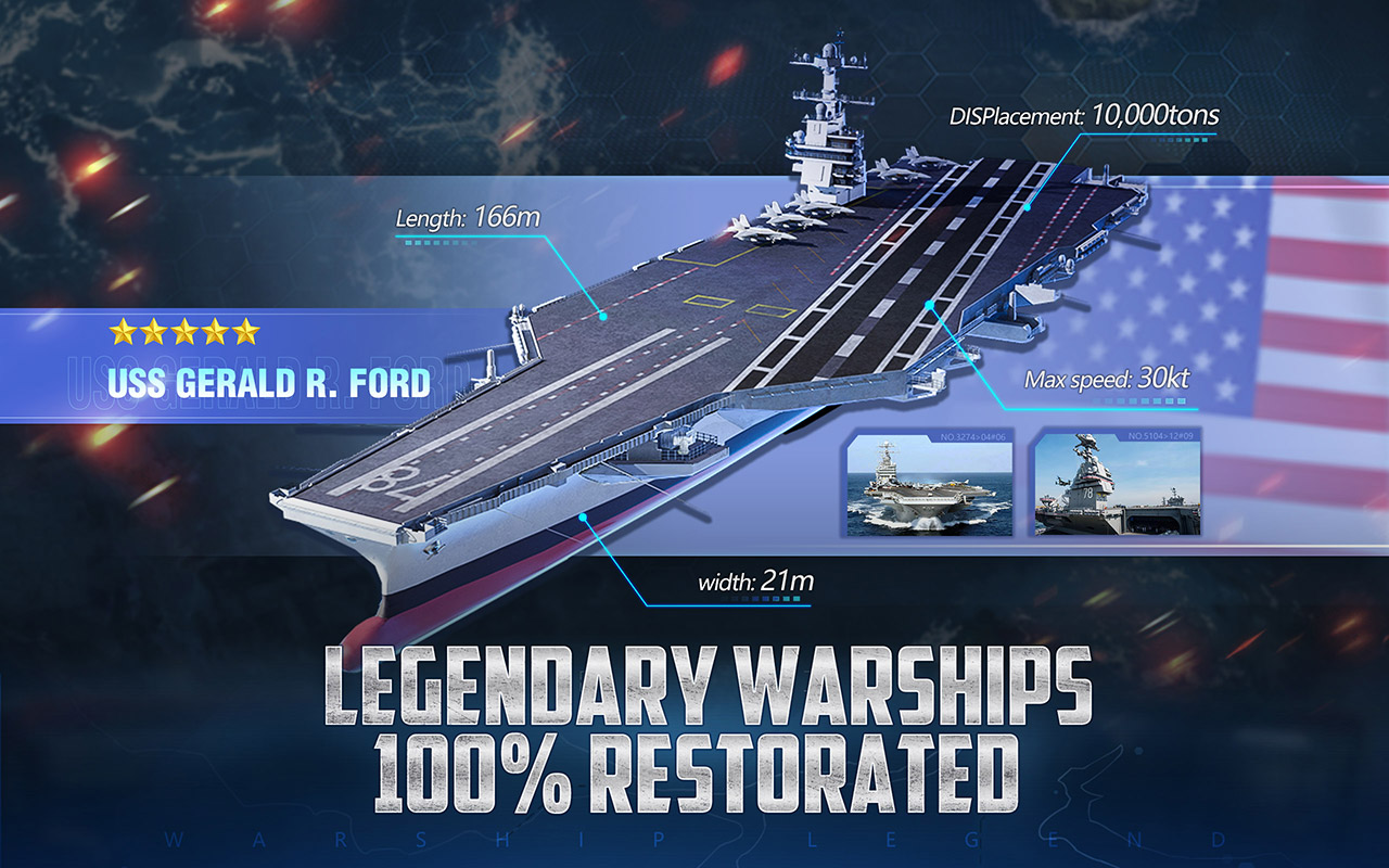 اسکرین شات 2 بازی Warship Legend: Idle RPG