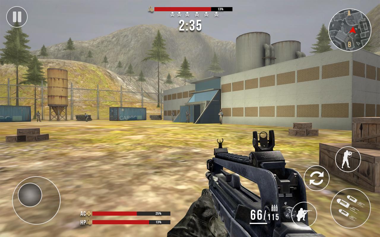 اسکرین شات 1 بازی Fps Sniper Shooting: Gun Games
