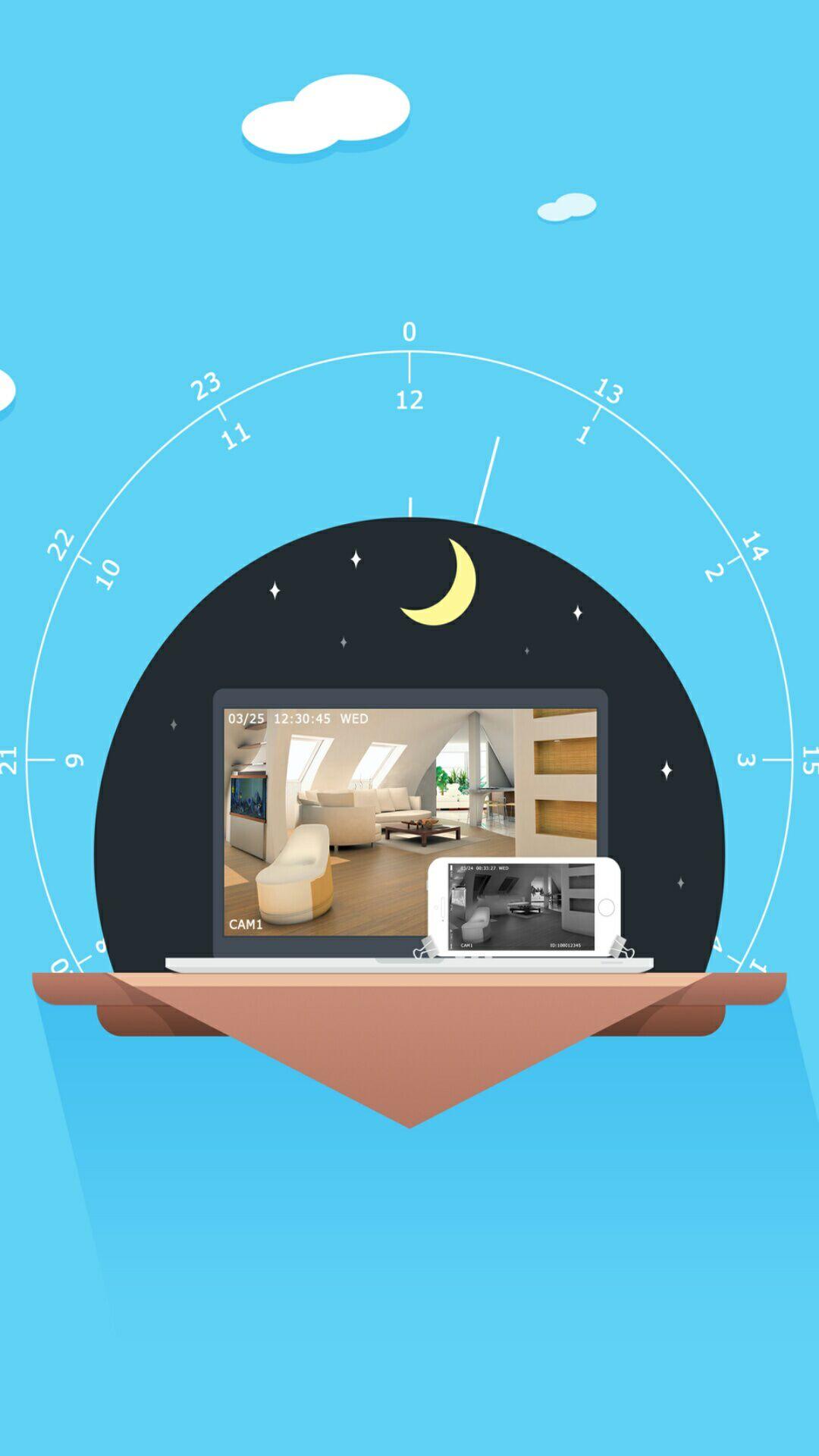 اسکرین شات 1 برنامه IP Pro(VR Cam, EseeCloud)