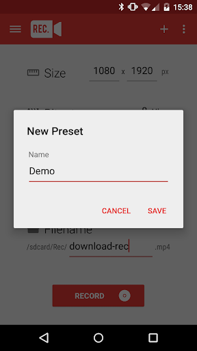 اسکرین شات برنامه Rec. (Screen Recorder) 2