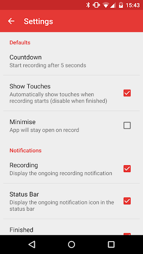 اسکرین شات برنامه Rec. (Screen Recorder) 7