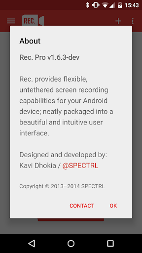 اسکرین شات برنامه Rec. (Screen Recorder) 8