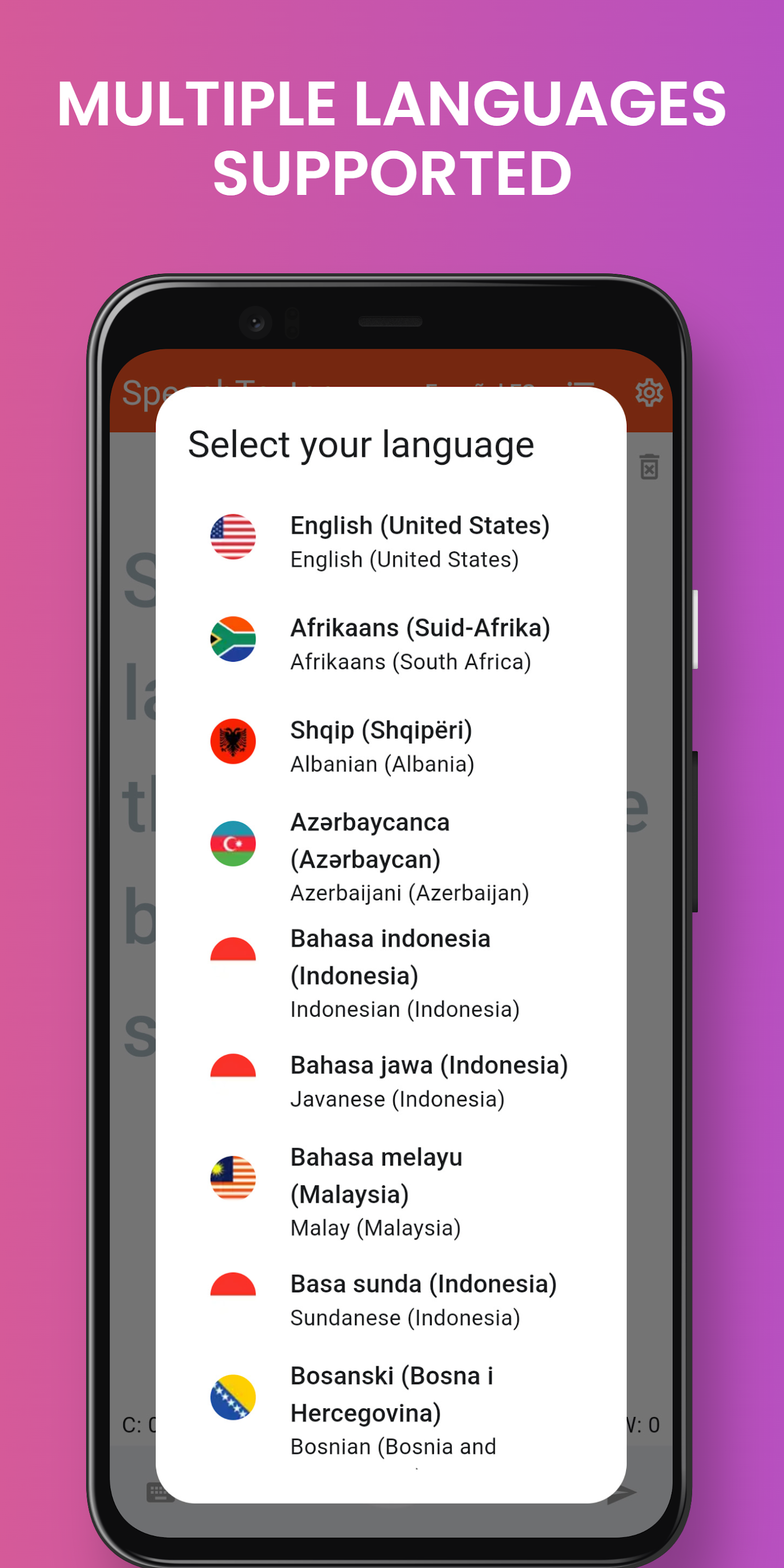 اسکرین شات 2 برنامه SpeechTexter - Speech to Text - تبدیل صوت به متن