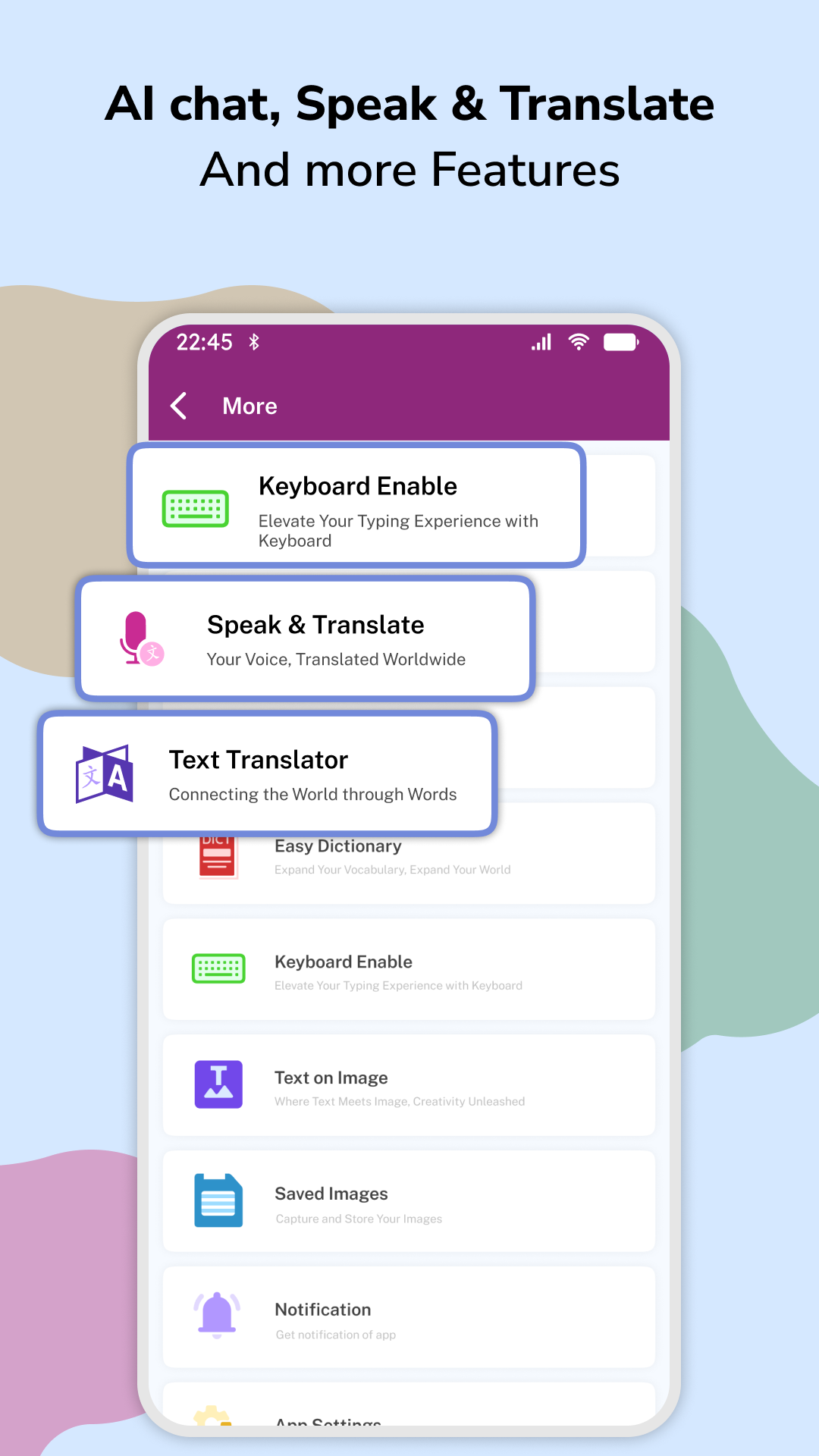 اسکرین شات 4 برنامه Speech To Text Converter
