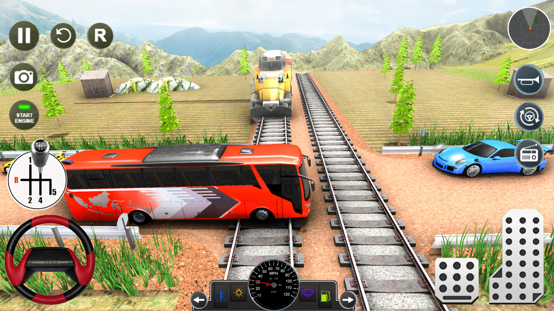 اسکرین شات 3 بازی Offroad Bus Simulator: Bus Sim