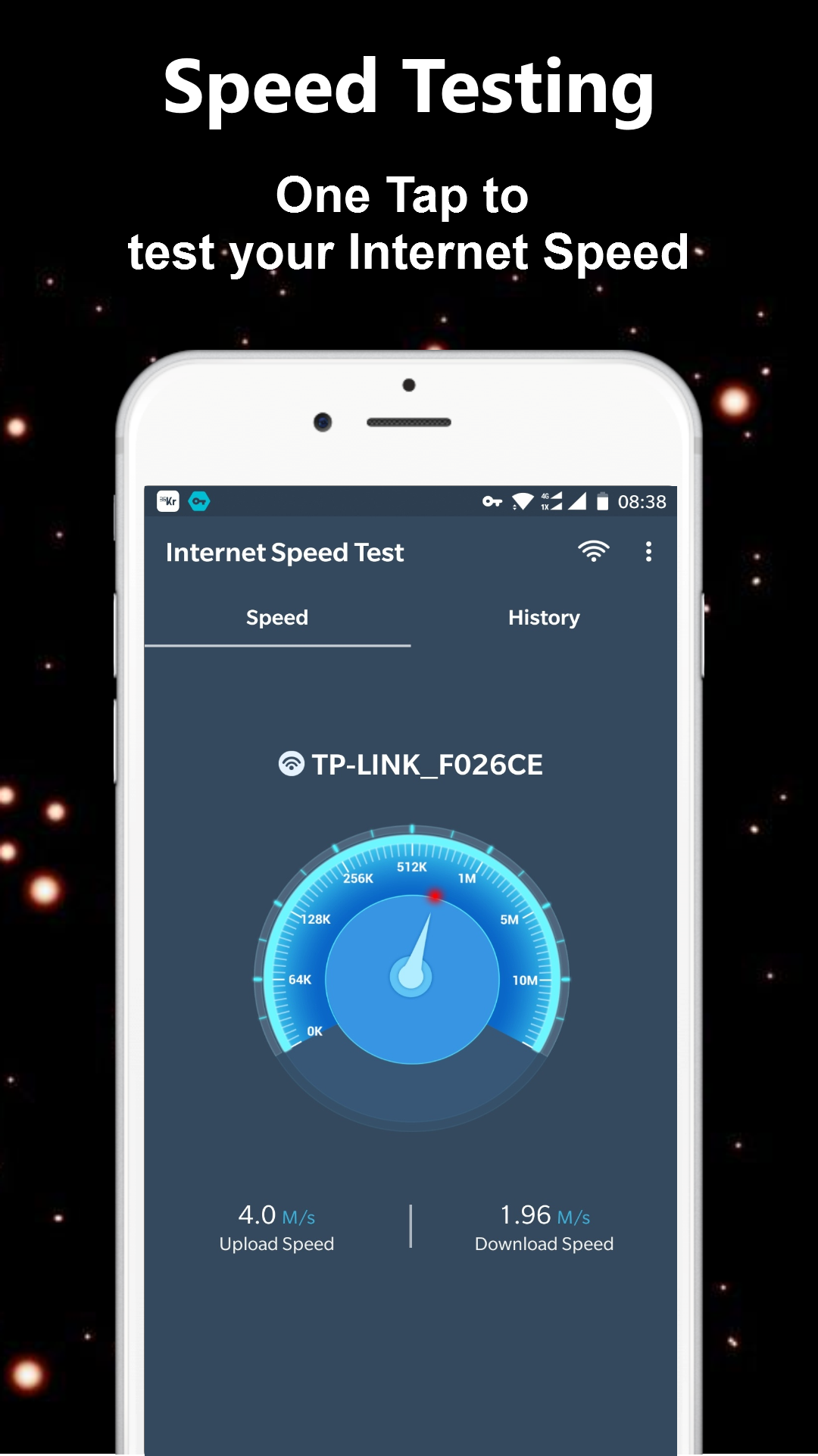 اسکرین شات 3 برنامه WiFi Internet Speed Test