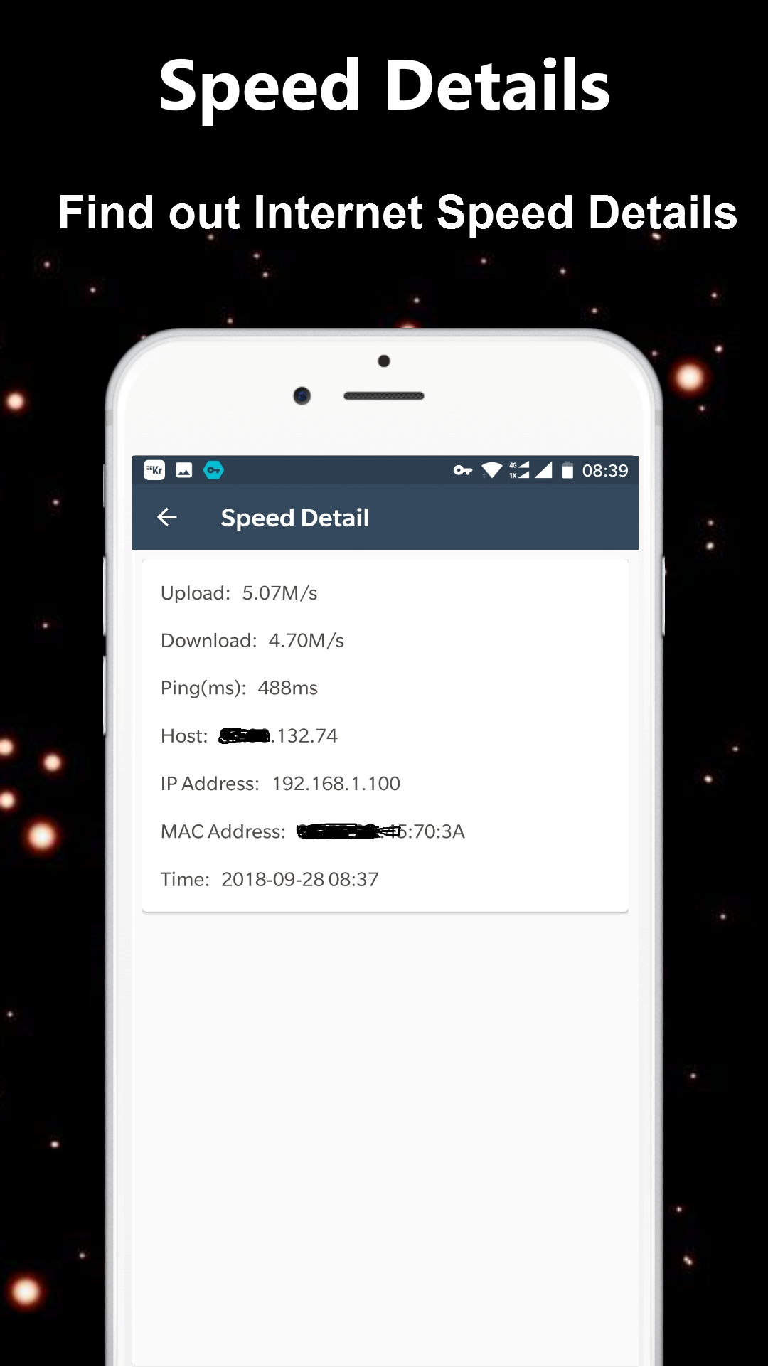 اسکرین شات 5 برنامه WiFi Internet Speed Test