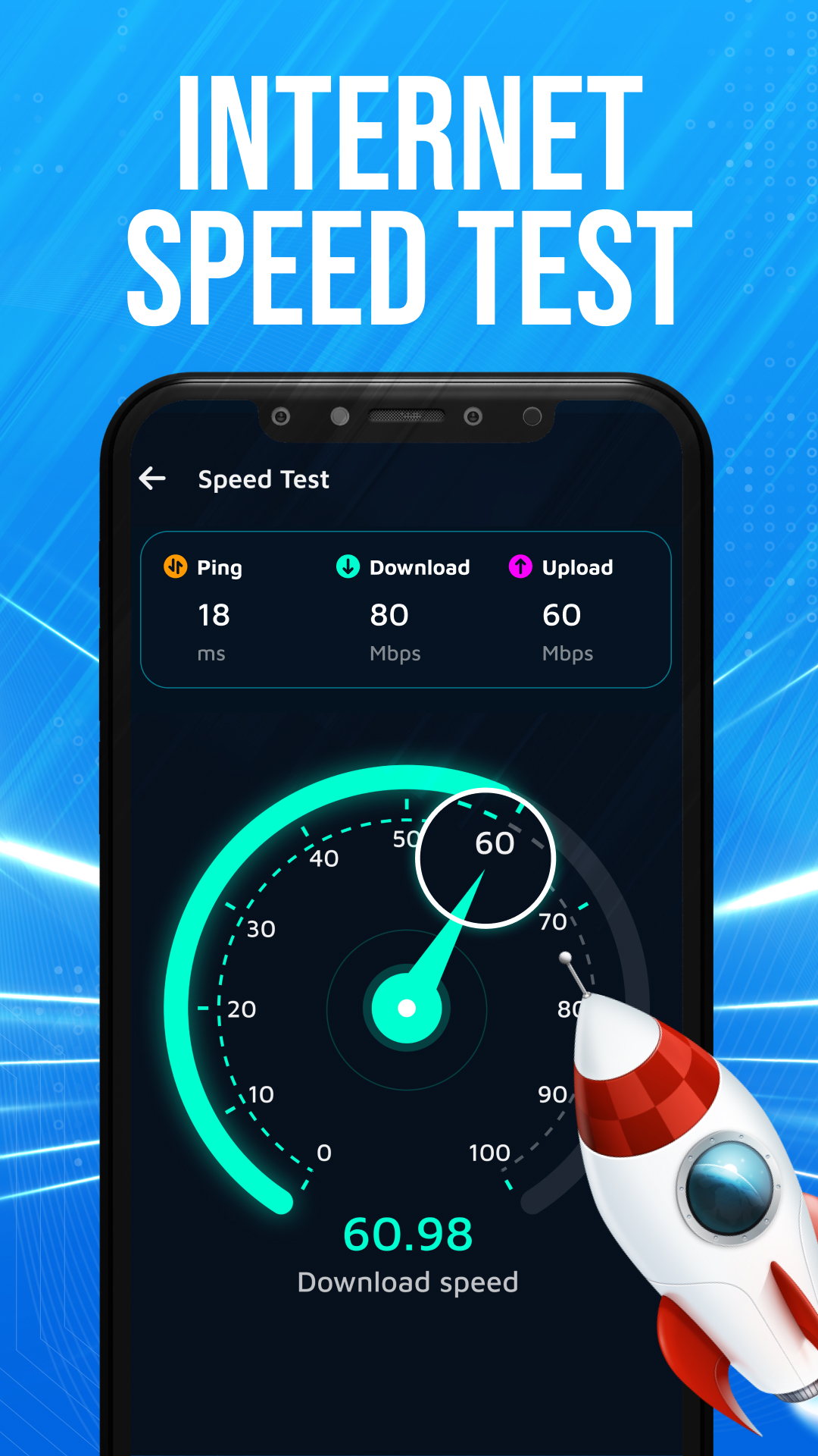اسکرین شات 4 برنامه WiFi Analyzer, WiFi Speed Test