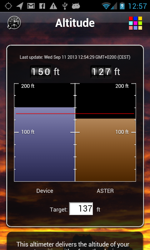 اسکرین شات 1 برنامه Altitude