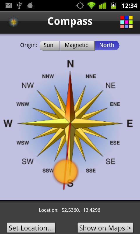اسکرین شات 2 برنامه Compass Lite