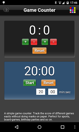 اسکرین شات 3 برنامه Game Counter Free