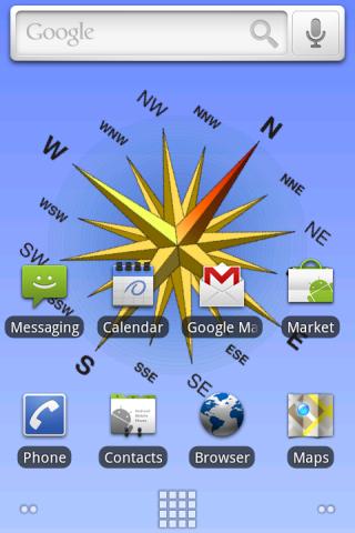 اسکرین شات 2 برنامه Compass Live Wallpaper