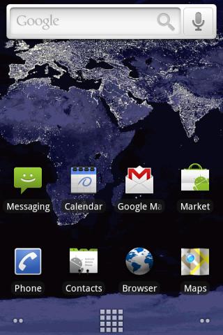 اسکرین شات 2 برنامه Night Earth Live Wallpaper
