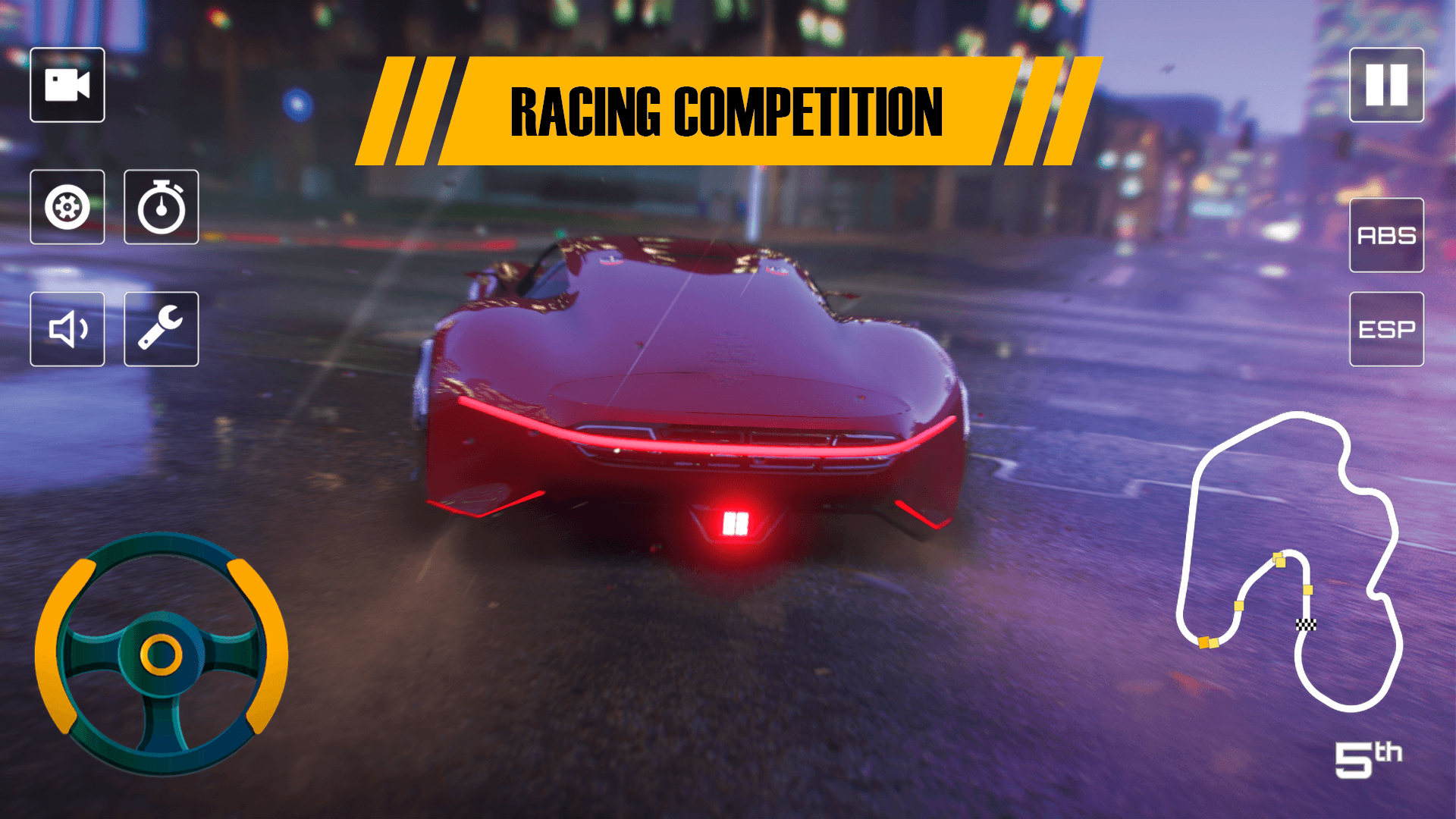 اسکرین شات 1 بازی Vision Car Driving School 3D