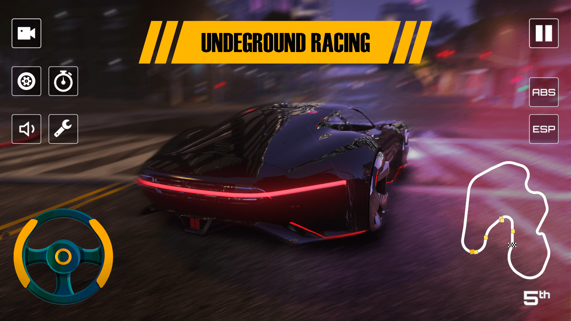 اسکرین شات 3 بازی Vision Car Driving School 3D