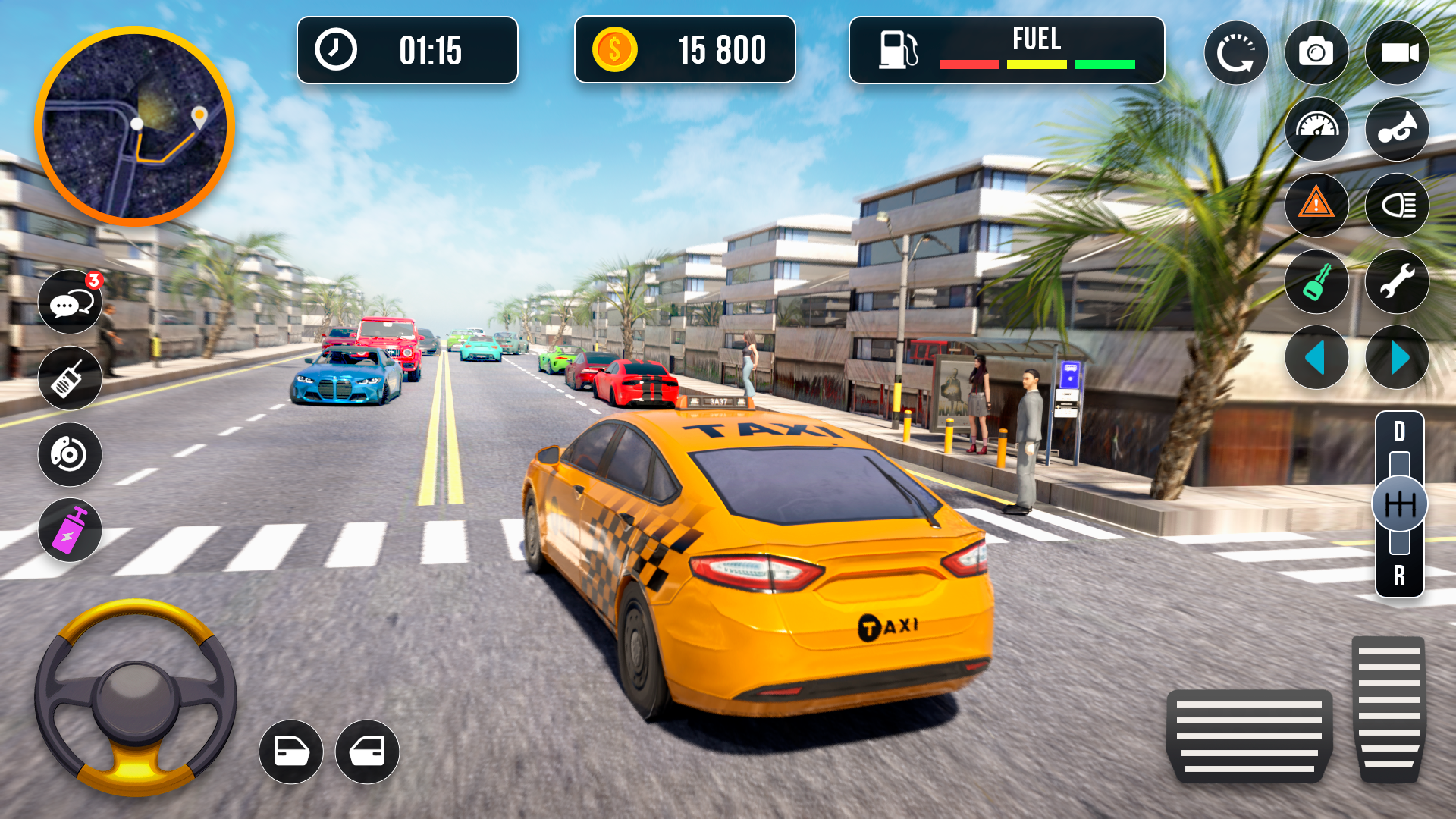 اسکرین شات 4 بازی Taxi Parking Car Simulator