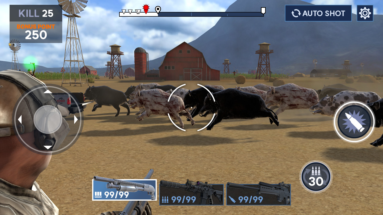 اسکرین شات 2 بازی Heli Hog Hunt - Sniper Game