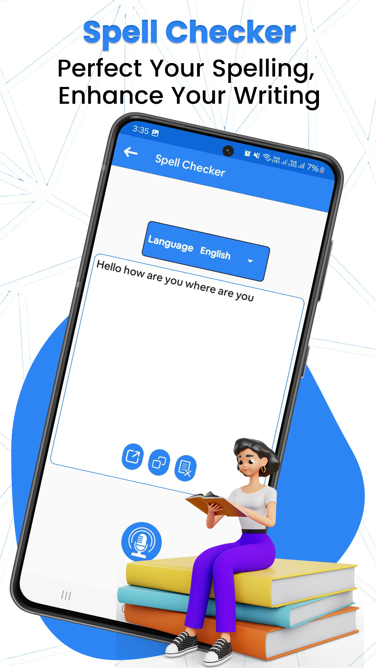 اسکرین شات 6 برنامه Spell & Pronounce words right