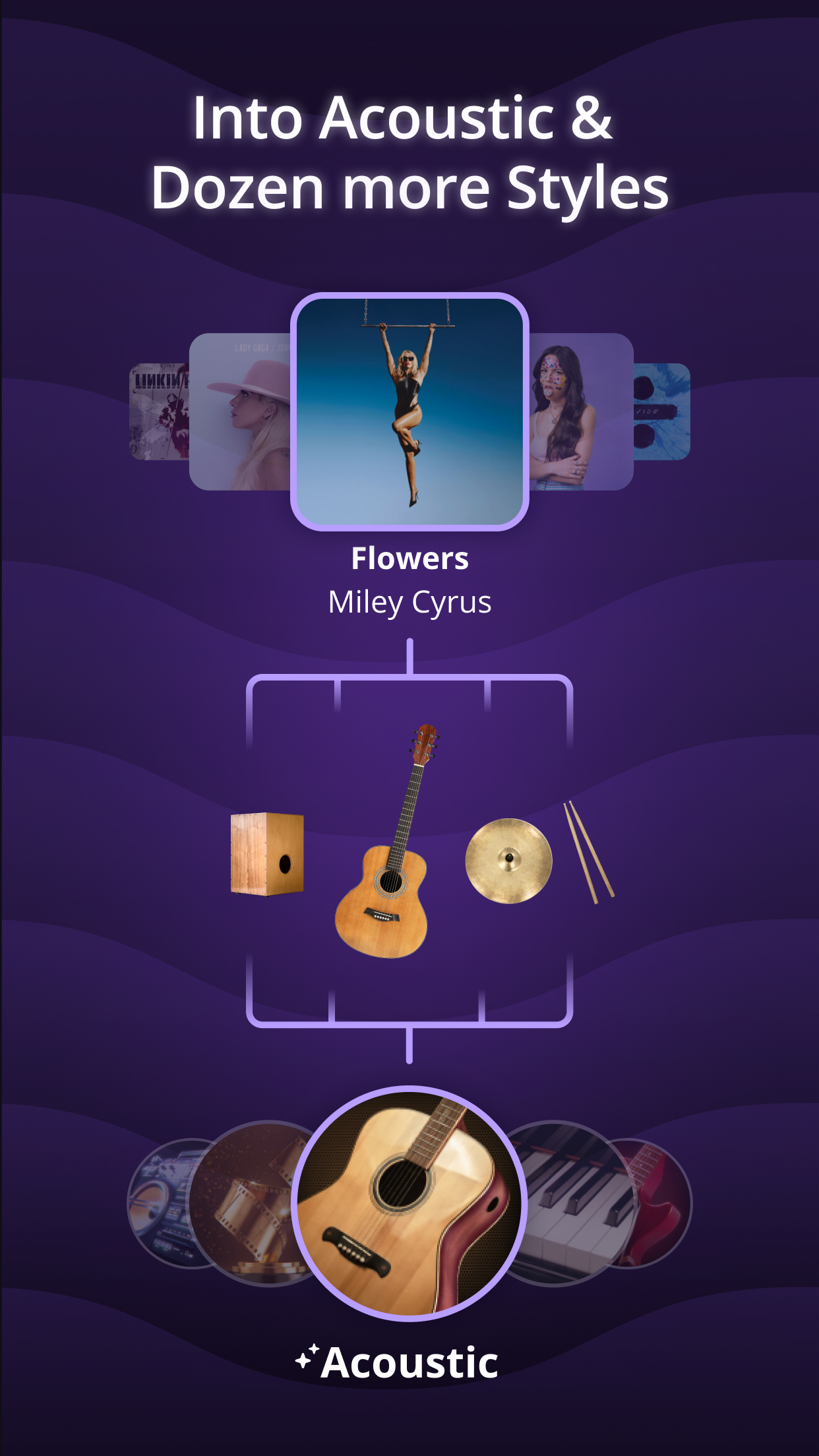 اسکرین شات 4 برنامه Mixit: Sing & Create Covers