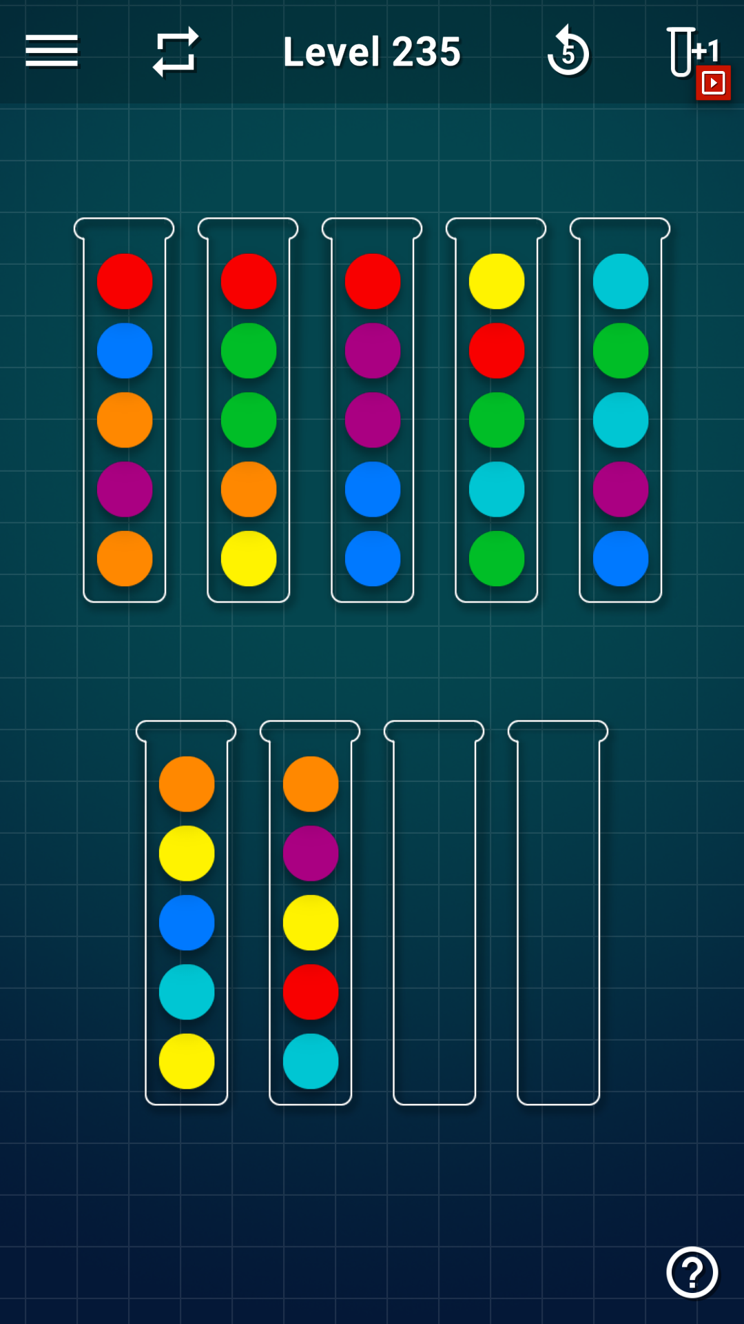 اسکرین شات 7 بازی Ball Sort Puzzle - Color Games