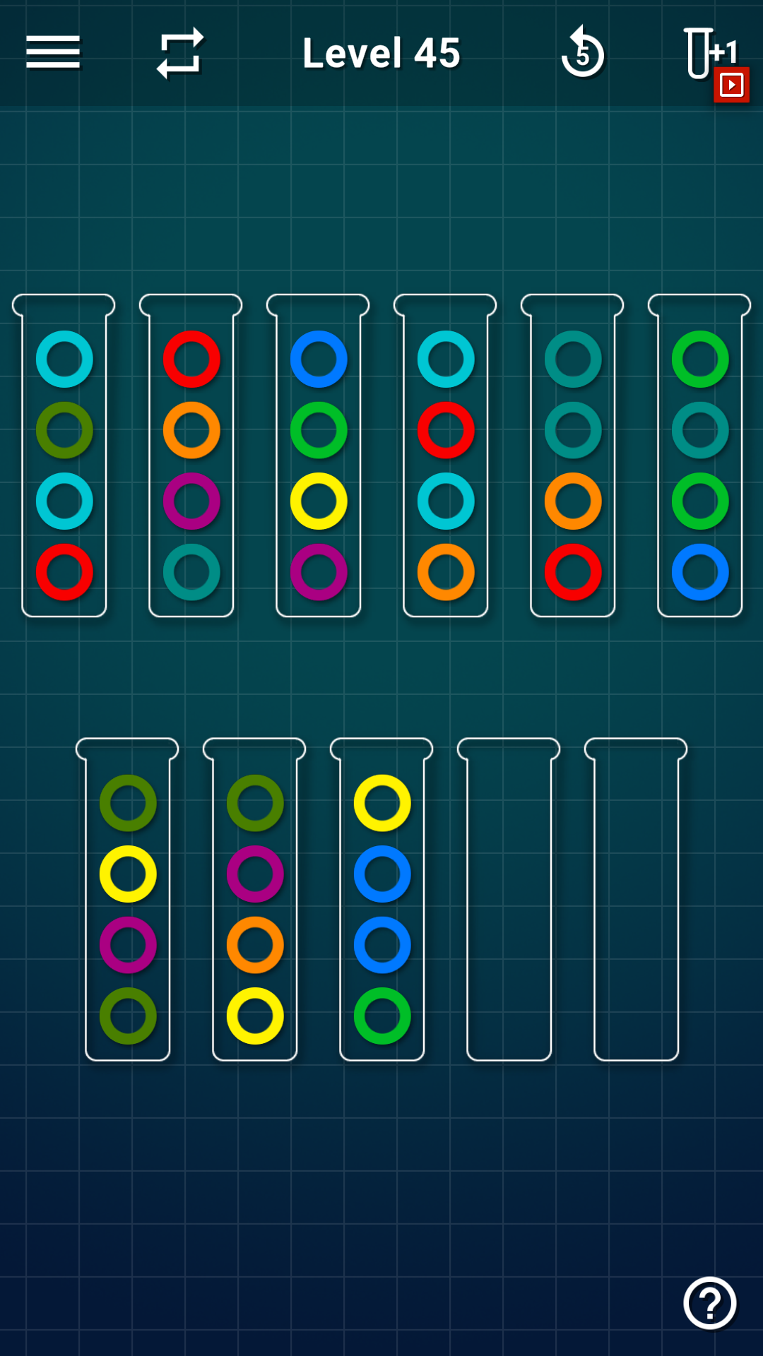 اسکرین شات 5 بازی Ball Sort Puzzle - Color Games