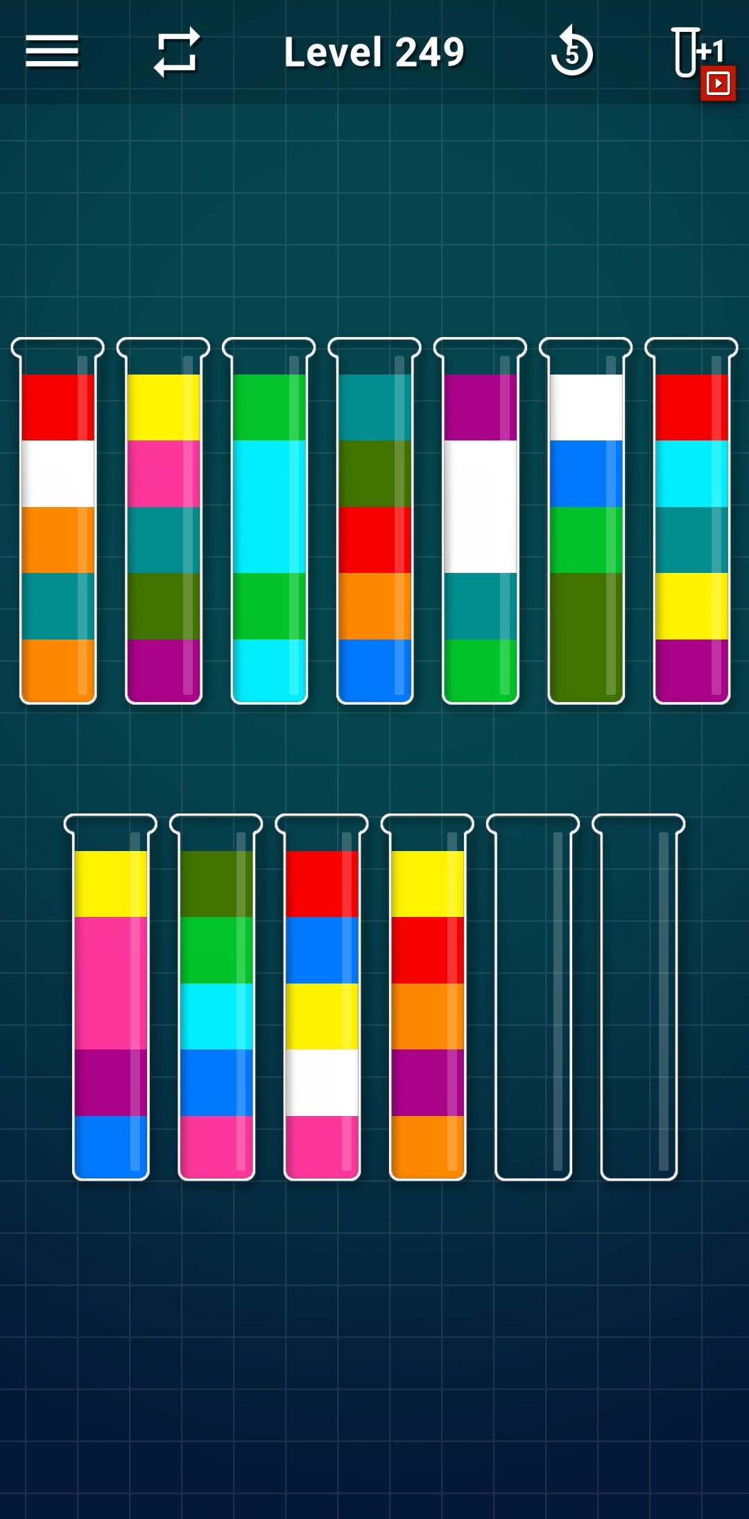 اسکرین شات 7 بازی Water Sort Puzzle - Color Game