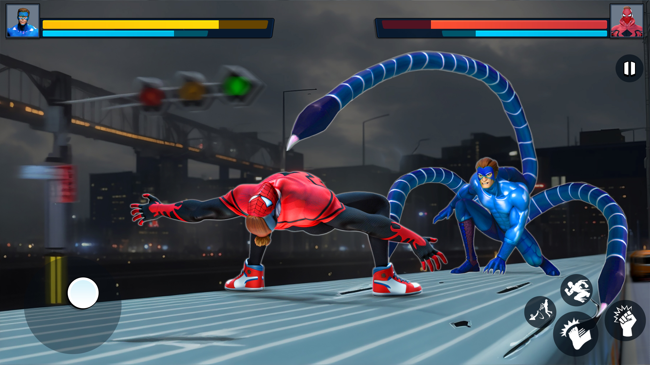 اسکرین شات 3 بازی Spider Hero Battle Fight Games