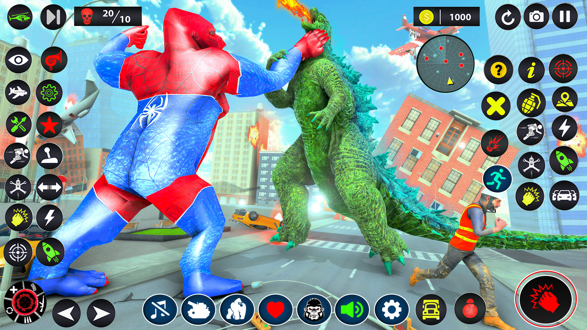 اسکرین شات 5 بازی Godzilla Vs King Kong Game
