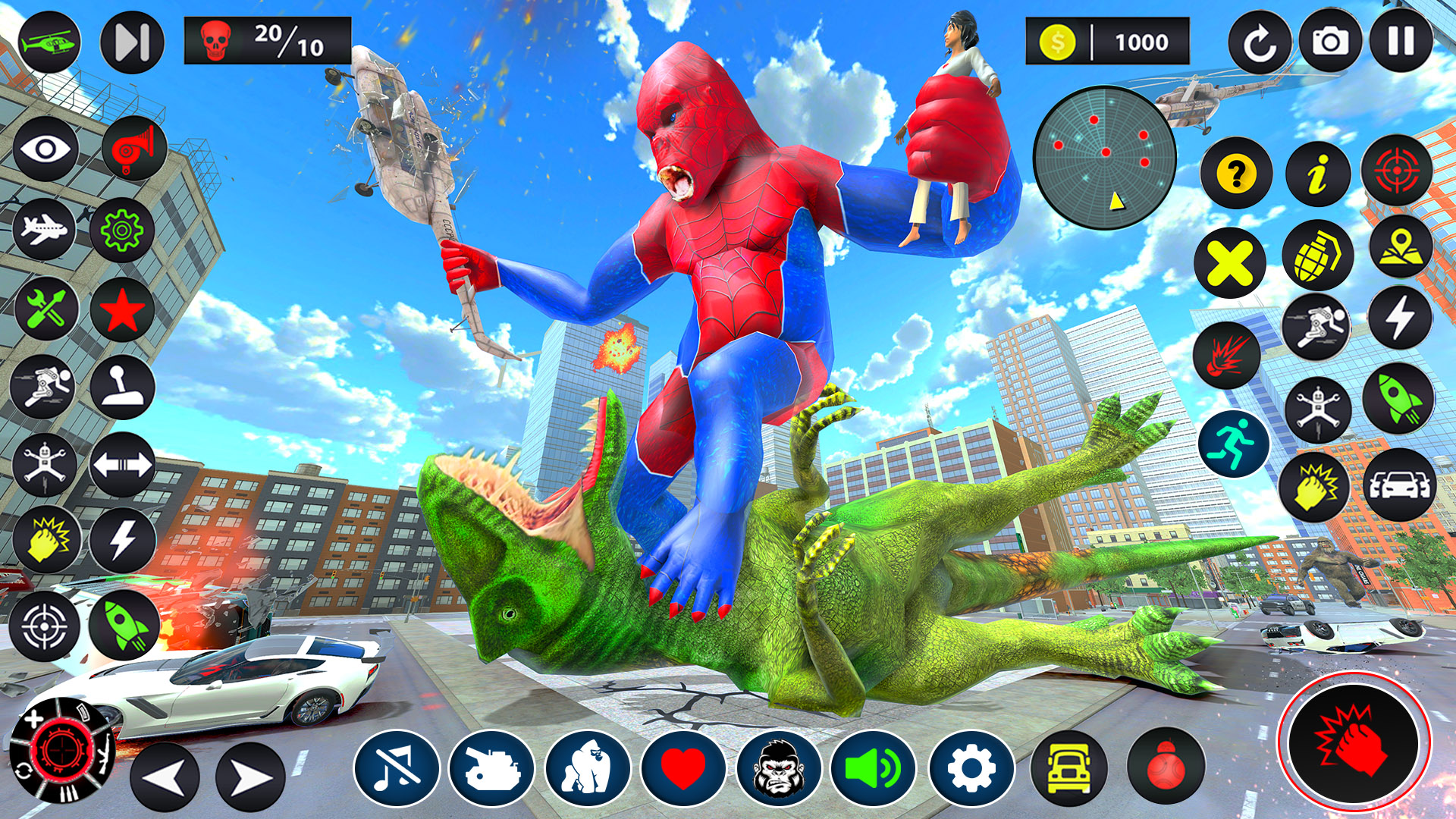 اسکرین شات 7 بازی Godzilla Vs King Kong Game