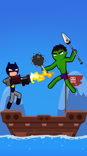 اسکرین شات 3 بازی Spider Stickman Fighting 3 - Supreme Duelist