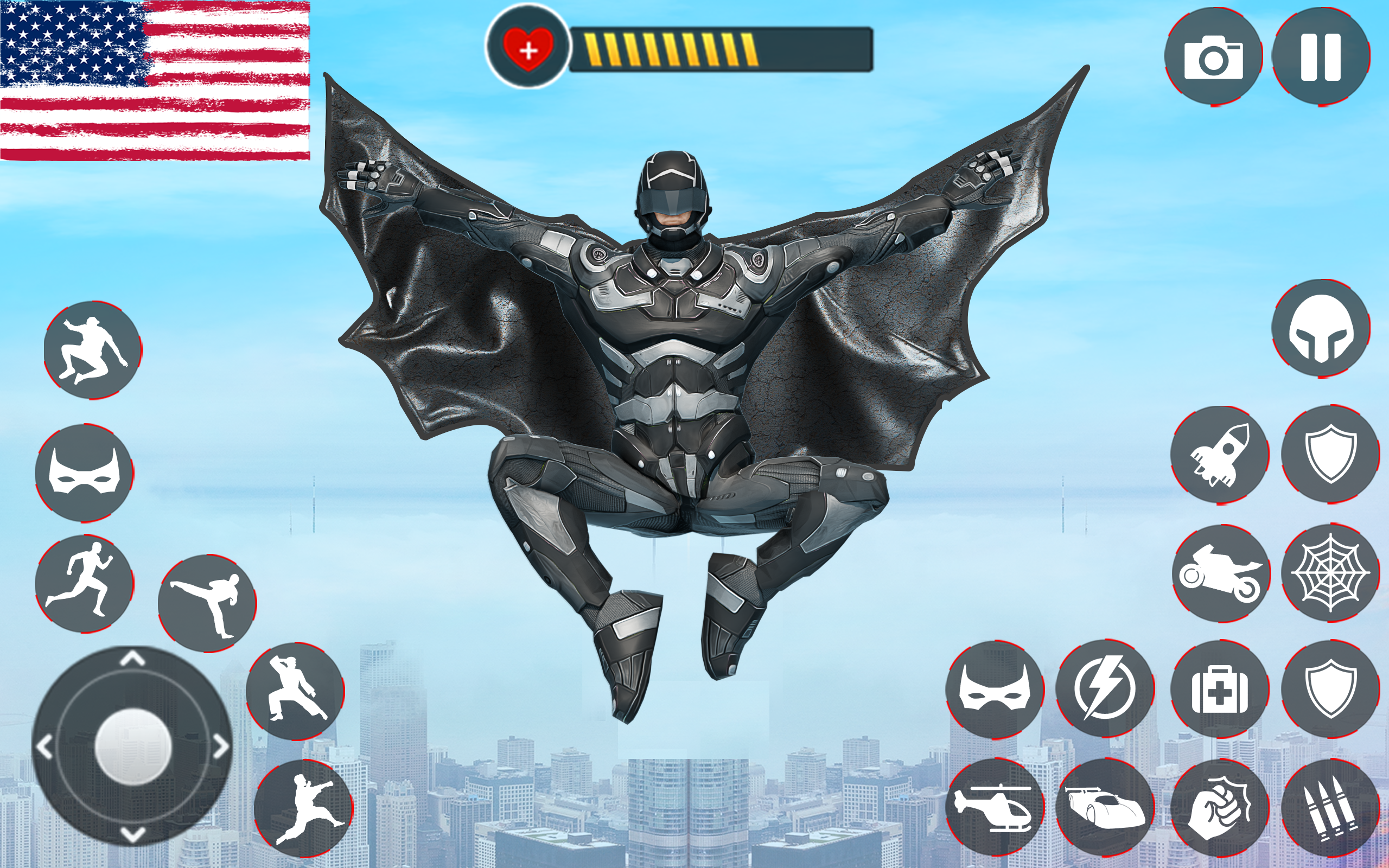 اسکرین شات 8 بازی Spider Hero Games Rope Hero