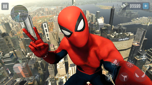 اسکرین شات بازی Super Spider Rope - Vegas Crime Rope Hero 4