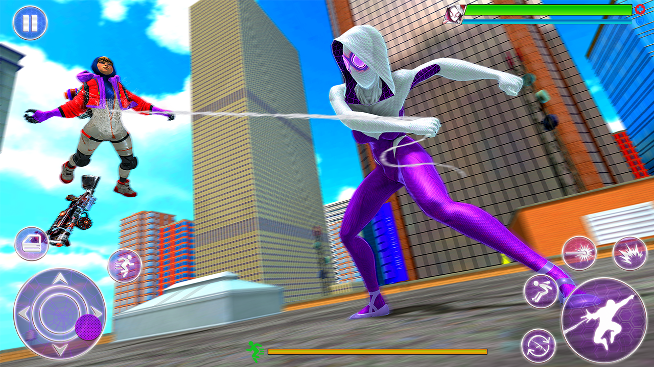 اسکرین شات 2 بازی Spider-Girl 3D Fight Simulator