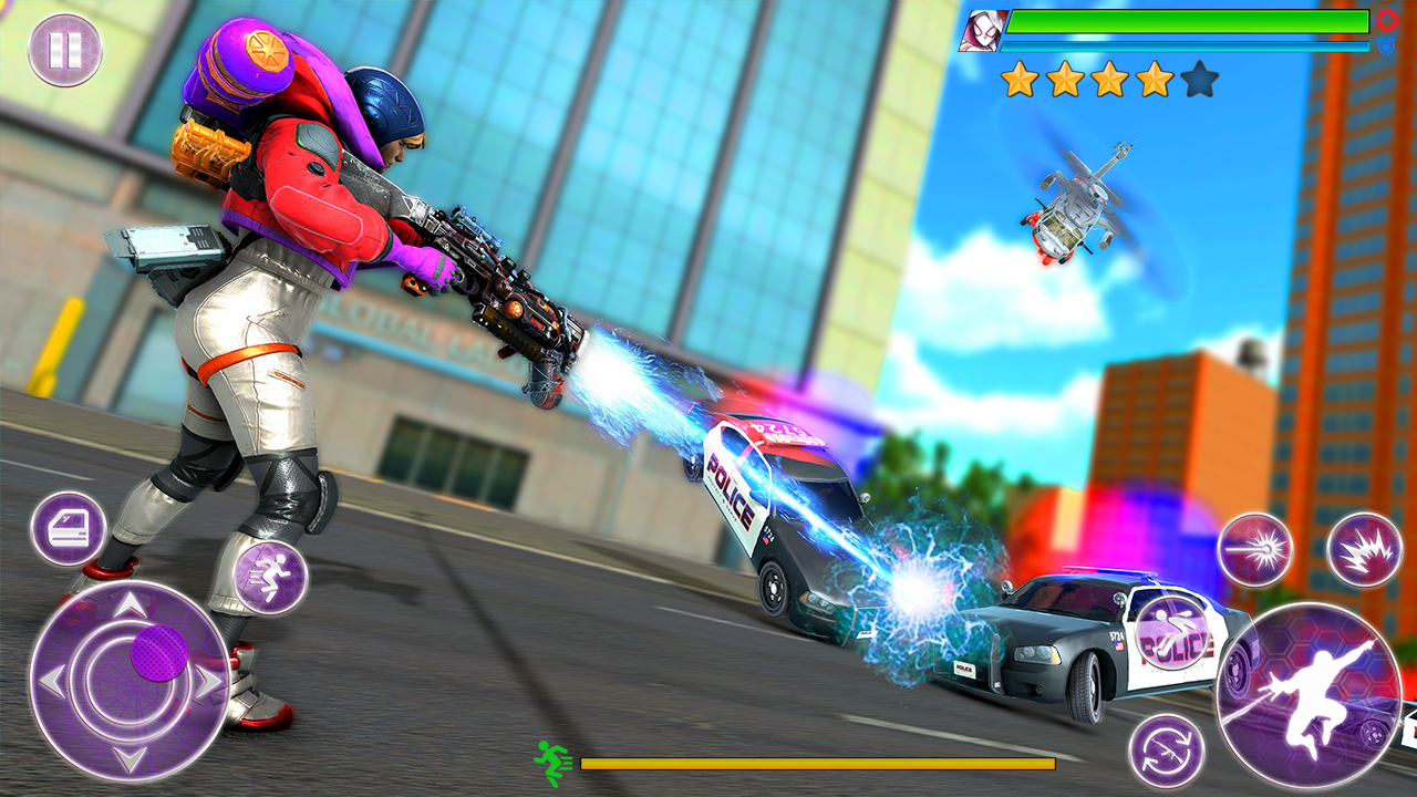 اسکرین شات 1 بازی Spider-Girl 3D Fight Simulator