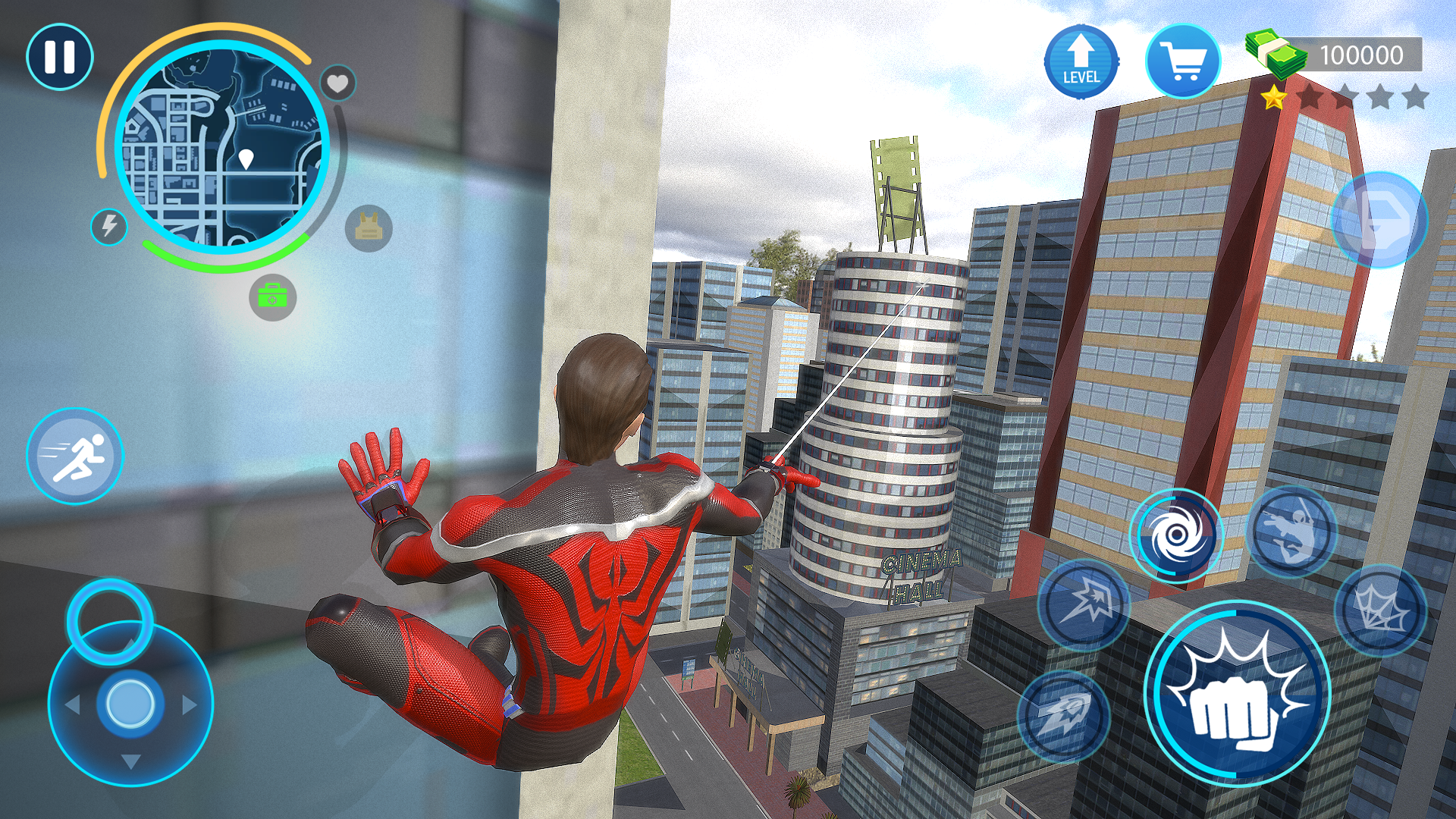 اسکرین شات 2 بازی Spider Hero: Gangster City