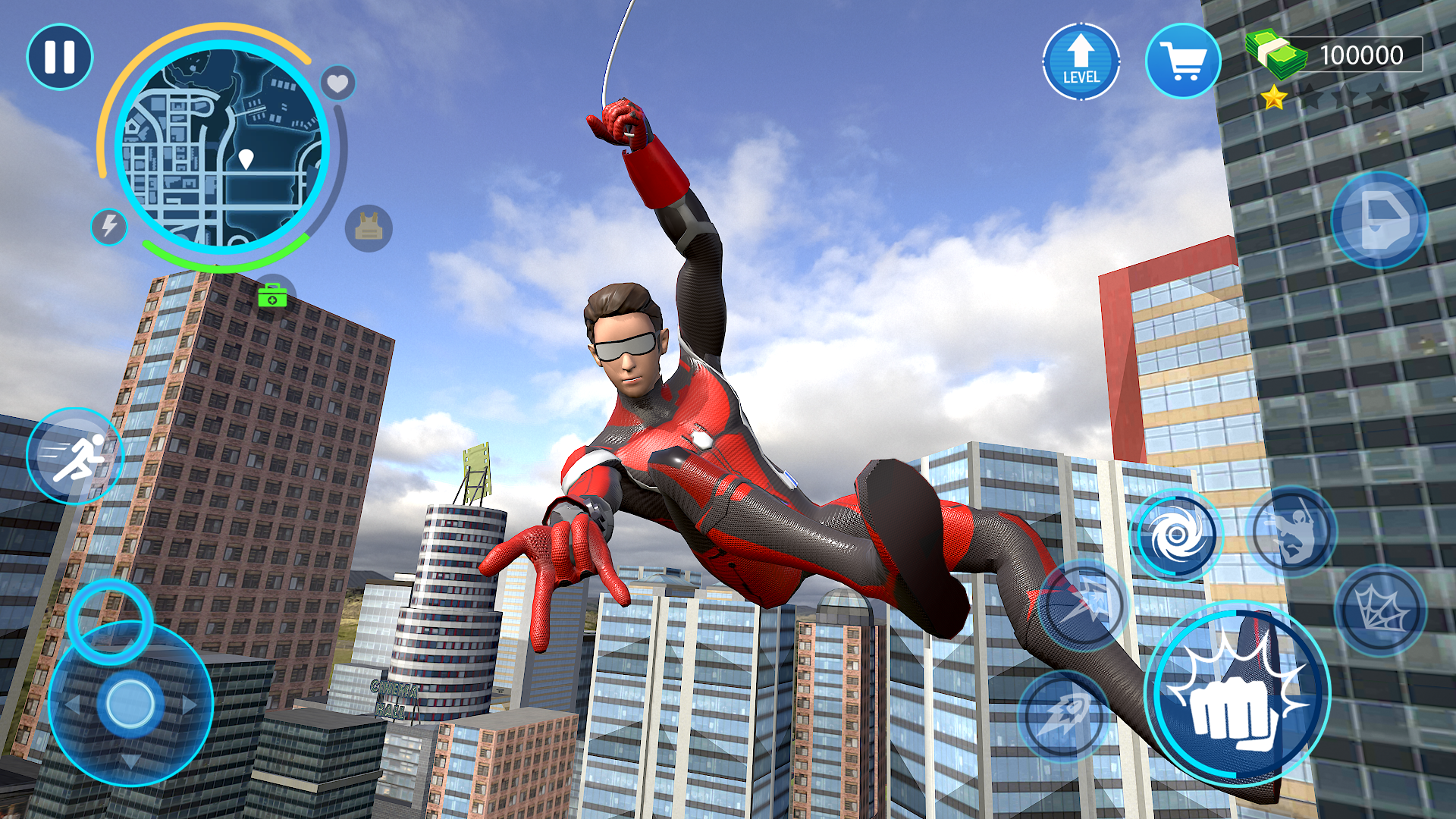 اسکرین شات 4 بازی Spider Hero: Gangster City