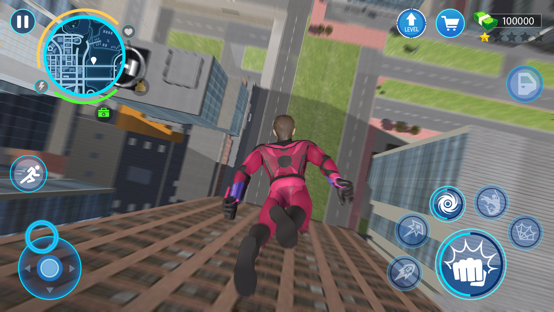 اسکرین شات 6 بازی Spider Hero: Gangster City