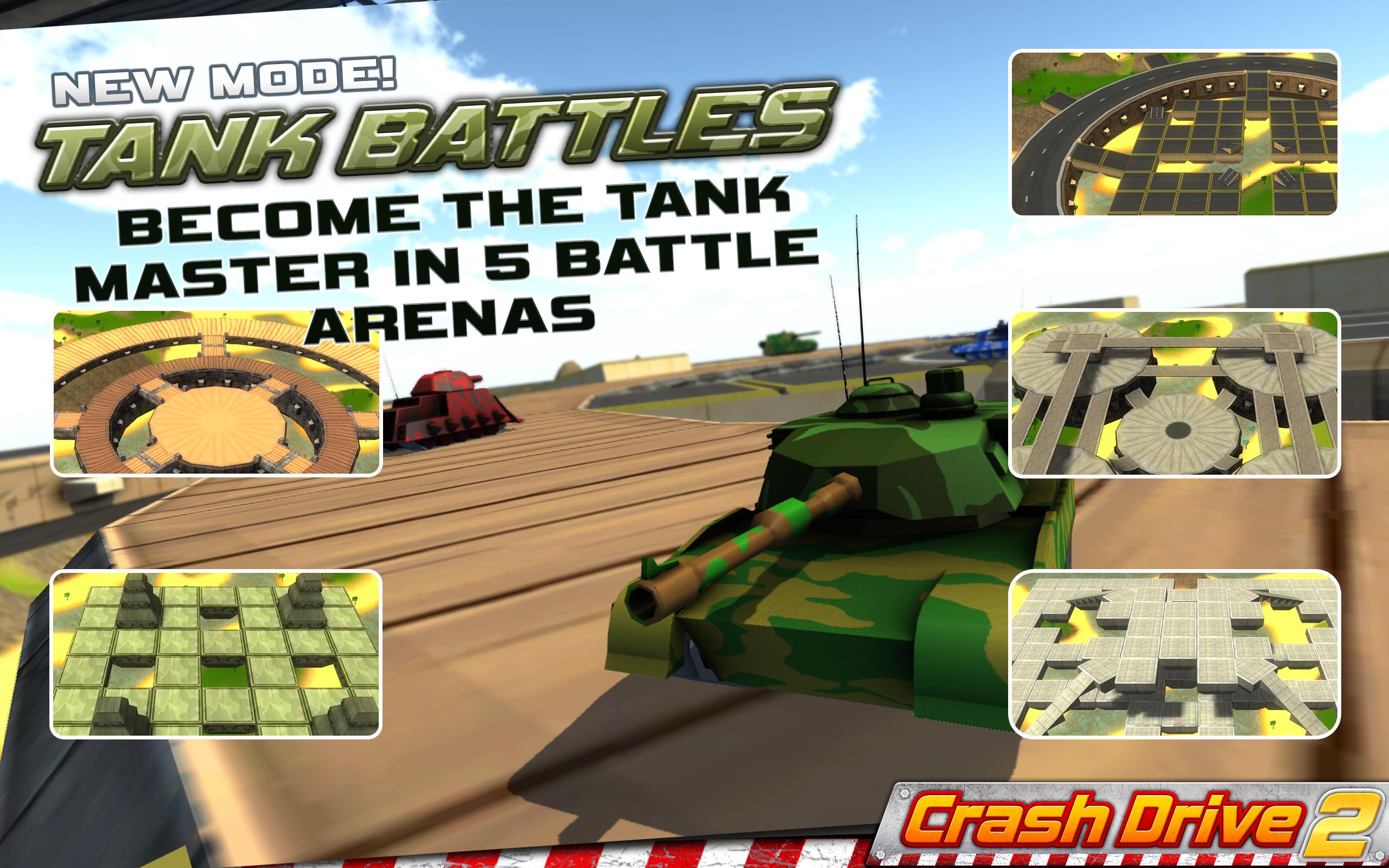 اسکرین شات 5 بازی Crash Drive 2: 3D racing cars