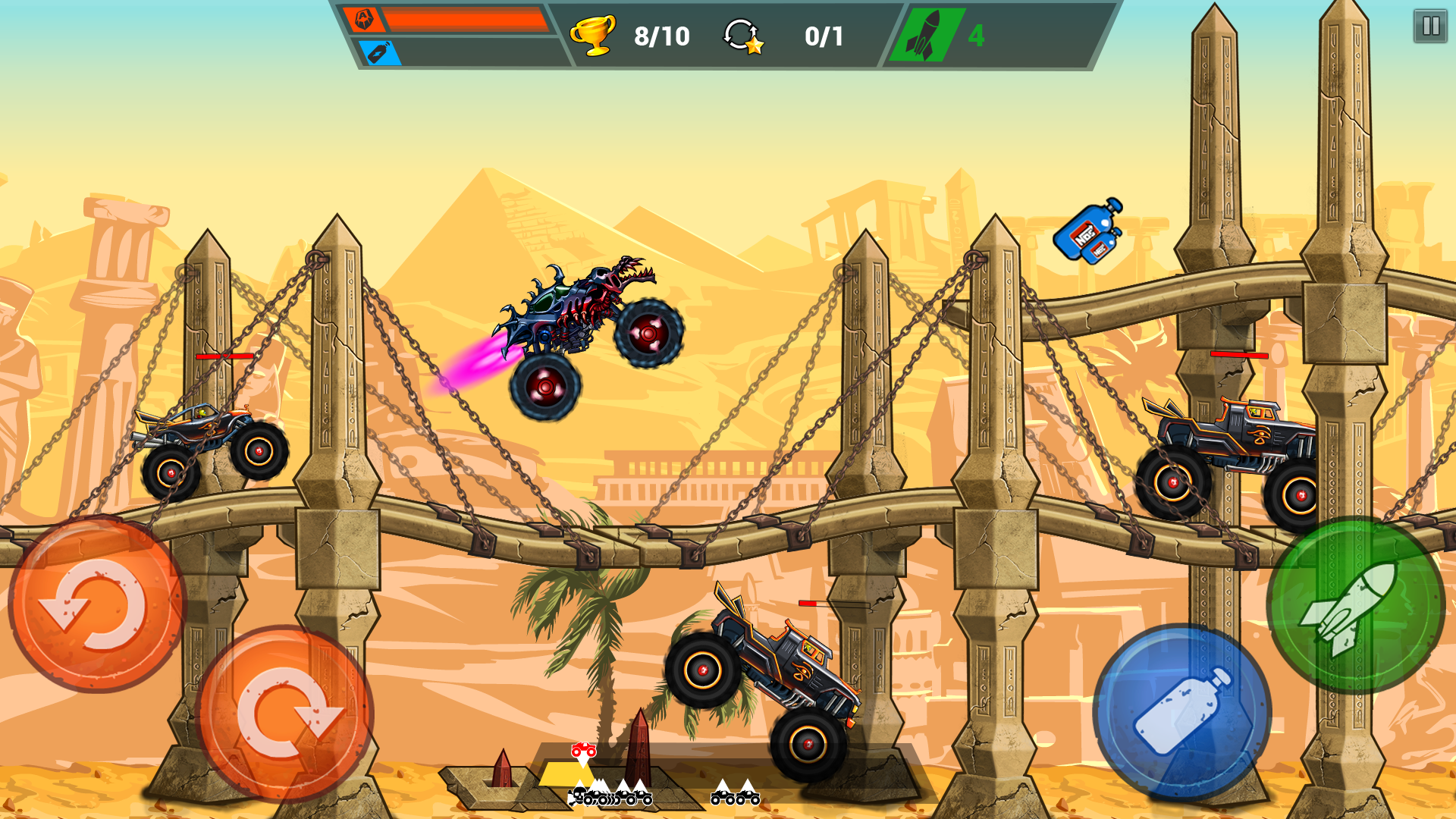 اسکرین شات 1 بازی Mad Truck Challenge 4x4 Racing