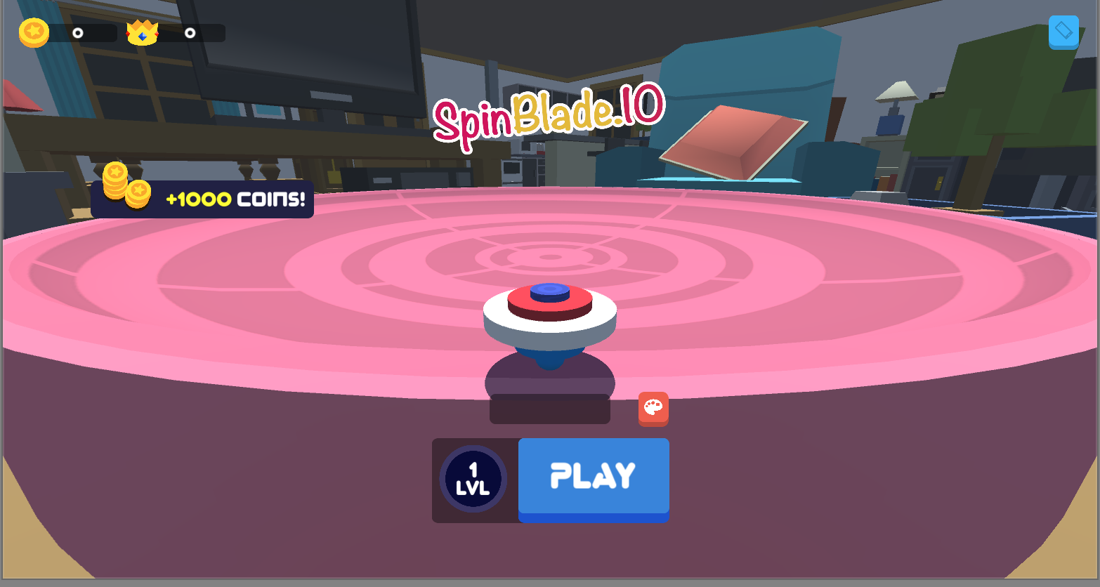 اسکرین شات 2 بازی Spin Blade IO