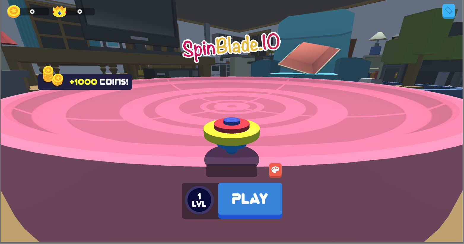 اسکرین شات 1 بازی Spin Blade IO
