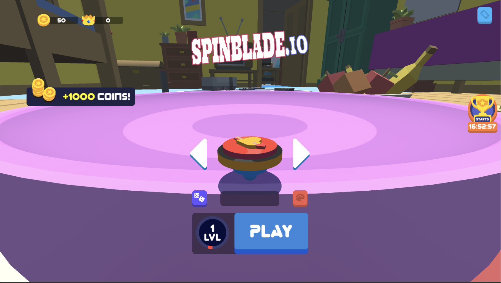 اسکرین شات 1 بازی Spin Blade IO 2